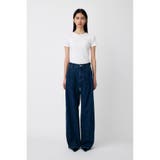 TUCK WIDE ストレートデニム | MOUSSY OUTLET | 詳細画像3