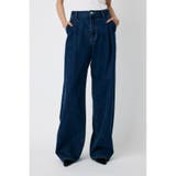 TUCK WIDE ストレートデニム | MOUSSY OUTLET | 詳細画像4