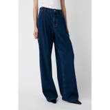 TUCK WIDE ストレートデニム | MOUSSY OUTLET | 詳細画像5