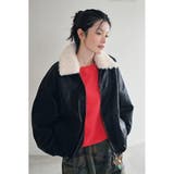 BLK | Suede look 2WAY ブルゾン | RODEO CROWNS WIDE BOWL