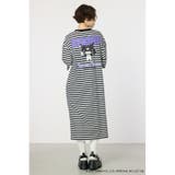 柄BLK5 | (サンリオキャラクターズ)マキシTワンピース | RODEO CROWNS WIDE BOWL