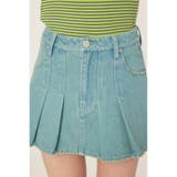 デニムプリーツミニスカート | RODEO CROWNS WIDE BOWL | 詳細画像12