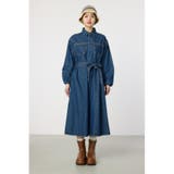 デニムフレアマキシワンピース | RODEO CROWNS WIDE BOWL | 詳細画像11 