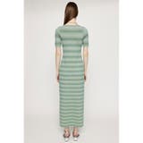 ROUND N/C BORDER ロングワンピース | SLY OUTLET | 詳細画像3