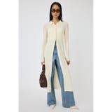 O/WHT1 | SHEER LONG カーディガン | MOUSSY OUTLET