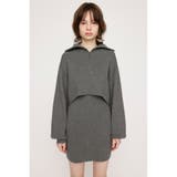 BIG COLLOR ZIP UP 2P ショートワンピース | SLY OUTLET | 詳細画像19