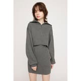 BIG COLLOR ZIP UP 2P ショートワンピース | SLY OUTLET | 詳細画像16