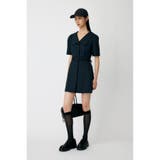 BIG COLLAR MINI ドレス | MOUSSY OUTLET | 詳細画像7 
