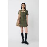 KHA | BOW DESIGN KNIT ミニ ドレス | MOUSSY OUTLET
