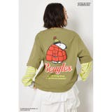 (PEANUTS)フェイクレイヤードロングTシャツ | RODEO CROWNS WIDE BOWL | 詳細画像26 