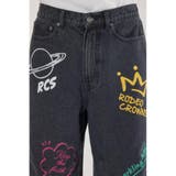 ラクガキバミューダデニムパンツ | RODEO CROWNS WIDE BOWL | 詳細画像10