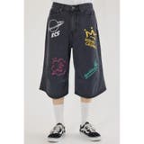 ラクガキバミューダデニムパンツ | RODEO CROWNS WIDE BOWL | 詳細画像7