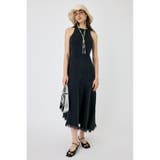 BLK | AMERICAN SLEEVE WAVY ドレス | MOUSSY OUTLET