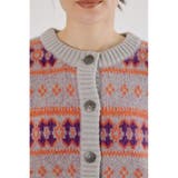 NEON NORDICニットカーディガン | RODEO CROWNS WIDE BOWL | 詳細画像21