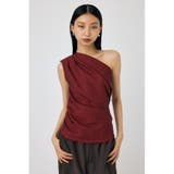 PLAID ONE SHOULDER ブラウス | MOUSSY OUTLET | 詳細画像15