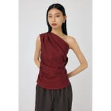PLAID ONE SHOULDER ブラウス | MOUSSY OUTLET | 詳細画像19
