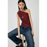 PLAID ONE SHOULDER ブラウス | MOUSSY OUTLET | 詳細画像22