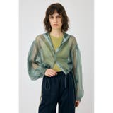 L/BLU1 | SHEER LIGHT パーカ | MOUSSY OUTLET