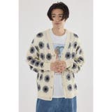 O/WHT1 | クロシェフラワーニットカーディガン | RODEO CROWNS WIDE BOWL