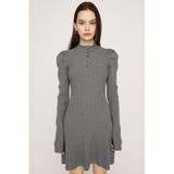 TUCK SLEEVE FLARE KNIT ショートワンピース | SLY OUTLET | 詳細画像16