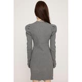 TUCK SLEEVE FLARE KNIT ショートワンピース | SLY OUTLET | 詳細画像18
