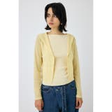 L/YEL1 | SHEER CUT フーディ | MOUSSY OUTLET
