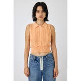 CABLE KNIT POLO タンク | MOUSSY OUTLET | 詳細画像5 