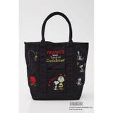 BLK | (PEANUTS)トートバッグ | RODEO CROWNS WIDE BOWL