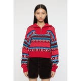 HALF ZIP FAIR ISLE セーター | MOUSSY OUTLET | 詳細画像10