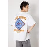 WHT | DINER FLAG Tシャツ | RODEO CROWNS WIDE BOWL