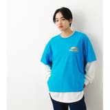 BLU | (WEB限定)SHOP SIGNレイヤードロングTシャツWL | RODEO CROWNS WIDE BOWL