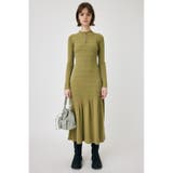 KHA | FLARE HEM KNIT ドレス | MOUSSY OUTLET