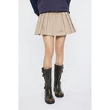 BEG | BOX TUCK ミニスカート | MOUSSY OUTLET