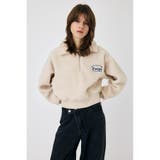O/WHT1 | HALF ZIP BOA プルオーバー | MOUSSY OUTLET