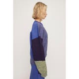 BLOCKING LIGHT KNIT トップス | SLY OUTLET | 詳細画像4 