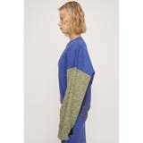 BLOCKING LIGHT KNIT トップス | SLY OUTLET | 詳細画像5 