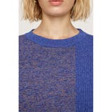 BLOCKING LIGHT KNIT トップス | SLY OUTLET | 詳細画像7 