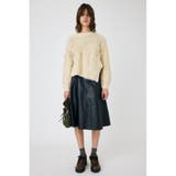 INTARSIA SLIT セーター | MOUSSY OUTLET | 詳細画像3