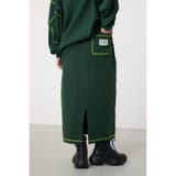 スウェットライクカラーステッチニットスカート | RODEO CROWNS WIDE BOWL | 詳細画像8