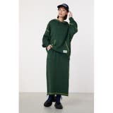 スウェットライクカラーステッチニットスカート | RODEO CROWNS WIDE BOWL | 詳細画像9