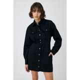 WAIST TUCK ミニドレス | MOUSSY OUTLET | 詳細画像4