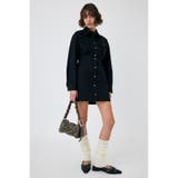 WAIST TUCK ミニドレス | MOUSSY OUTLET | 詳細画像2