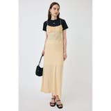DRAWSTRING STRAP SLIP ドレス | MOUSSY OUTLET | 詳細画像6