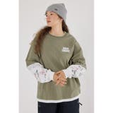 KHA | オーバーロゴレイヤードロングスリーブTシャツ | RODEO CROWNS WIDE BOWL