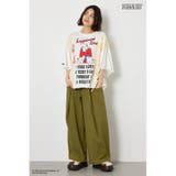 (PEANUTS)カスタムドッキングTシャツ | RODEO CROWNS WIDE BOWL | 詳細画像6 