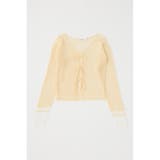 IVOY3 | FRONT TIE シアーカーディガン | MOUSSY OUTLET