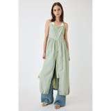 FRONT ZIP NYLON キャミドレス | MOUSSY OUTLET | 詳細画像9 