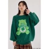 D/GRN3 | (Care Bears) カラーニットトップス | RODEO CROWNS WIDE BOWL