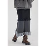 A-LIGHT フリル切替ニットスカート | RODEO CROWNS WIDE BOWL | 詳細画像9 