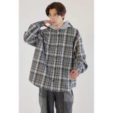 ボンディングフーデッドチェックシャツ | RODEO CROWNS WIDE BOWL | 詳細画像15